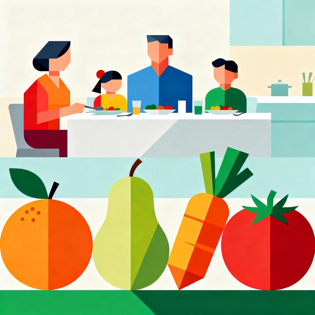 Jak wprowadzić zdrowe nawyki żywieniowe w rodzinie